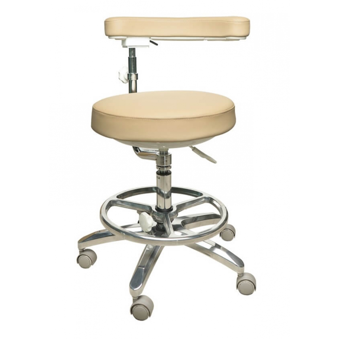 стул для врача с опорой для ног