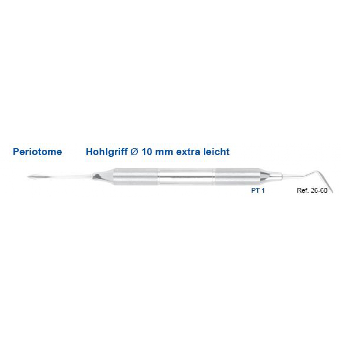 Периотом, форма PT01, ручка диаметр 10 мм